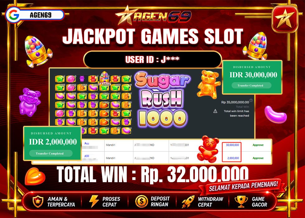 Bukti Jackpot AGEN69