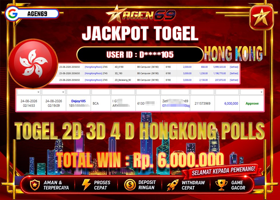 Bukti Jackpot AGEN69