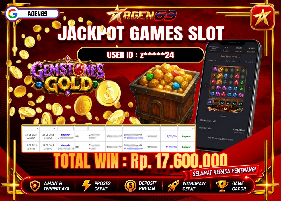 Bukti Jackpot AGEN69