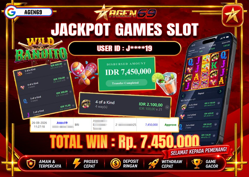 Bukti Jackpot AGEN69