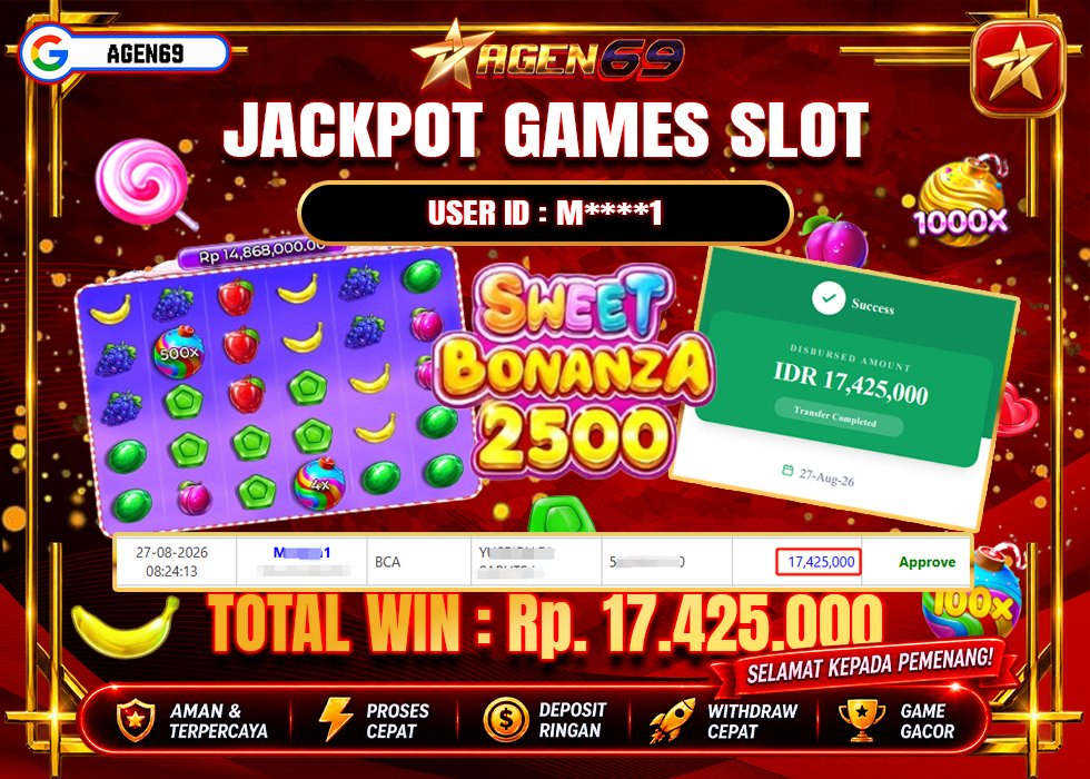 Bukti Jackpot AGEN69