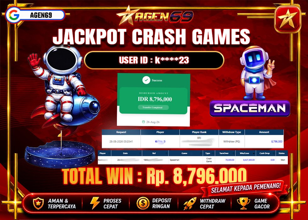 Bukti Jackpot AGEN69