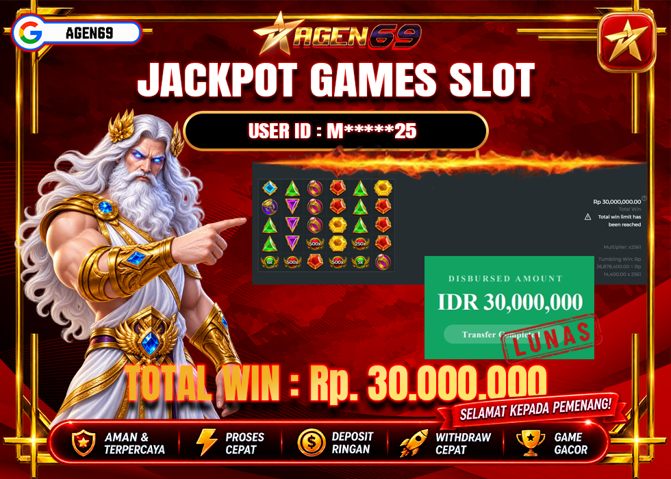 Bukti Jackpot AGEN69