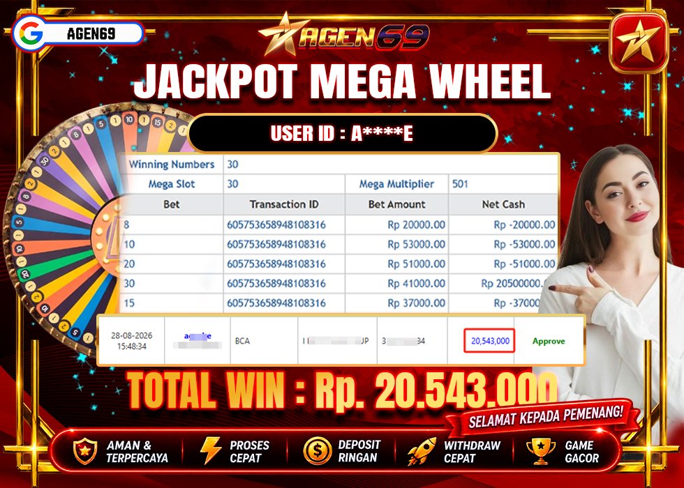 Bukti Jackpot AGEN69