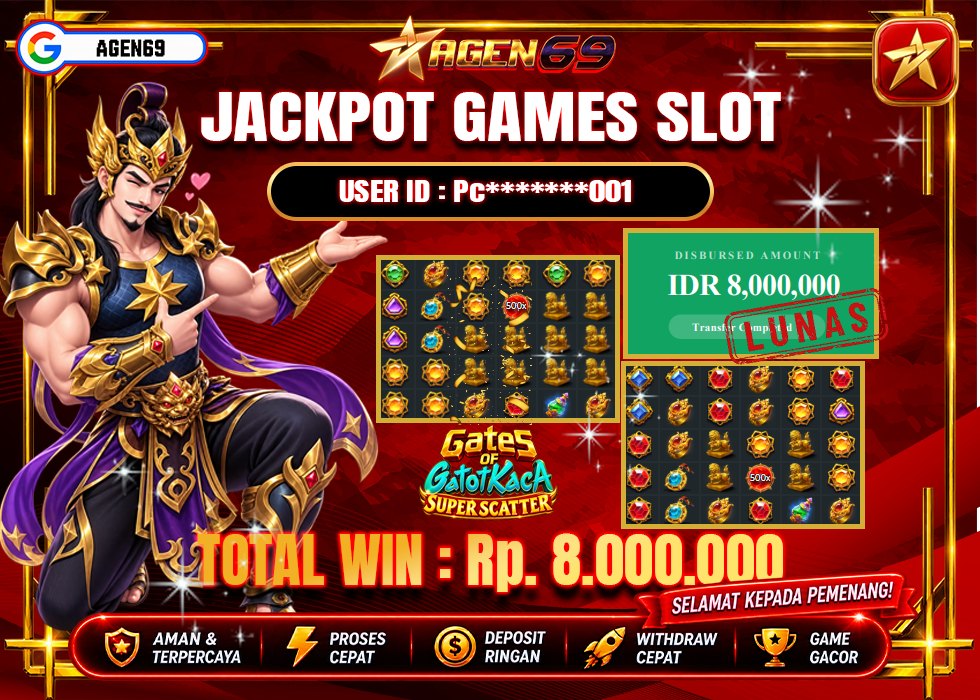 Bukti Jackpot AGEN69