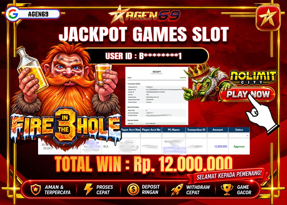 Bukti Jackpot AGEN69