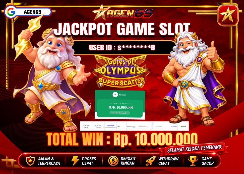 Bukti Jackpot AGEN69
