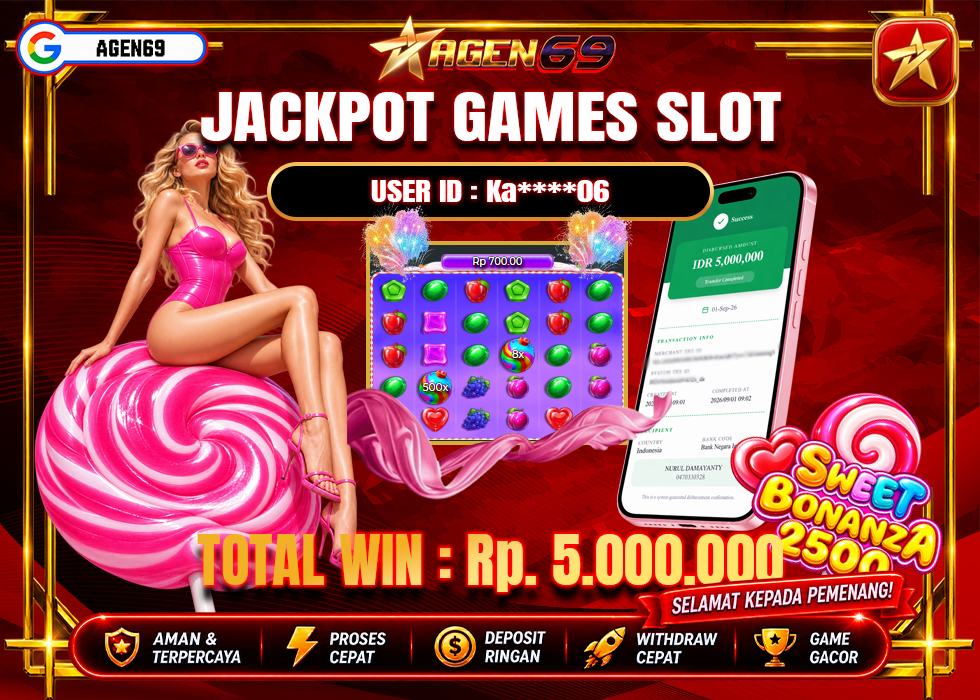 Bukti Jackpot AGEN69