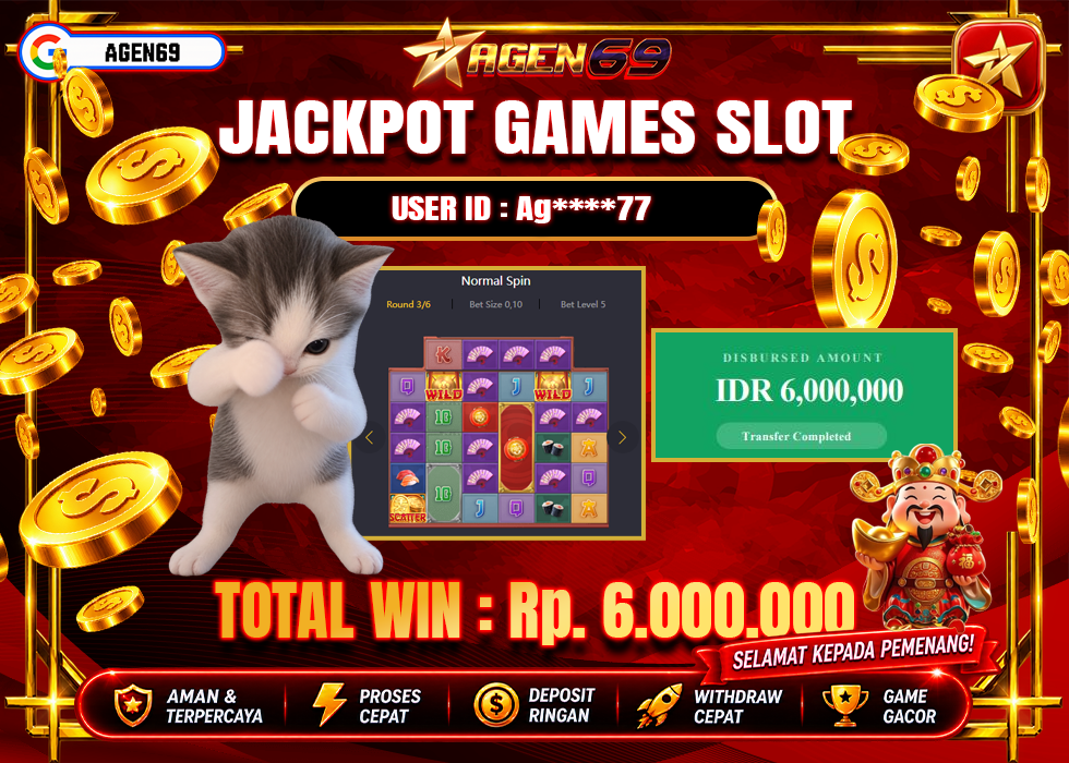 Bukti Jackpot AGEN69