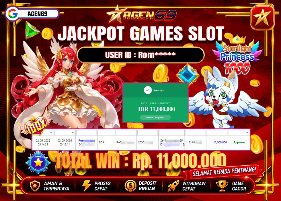 Bukti Jackpot AGEN69