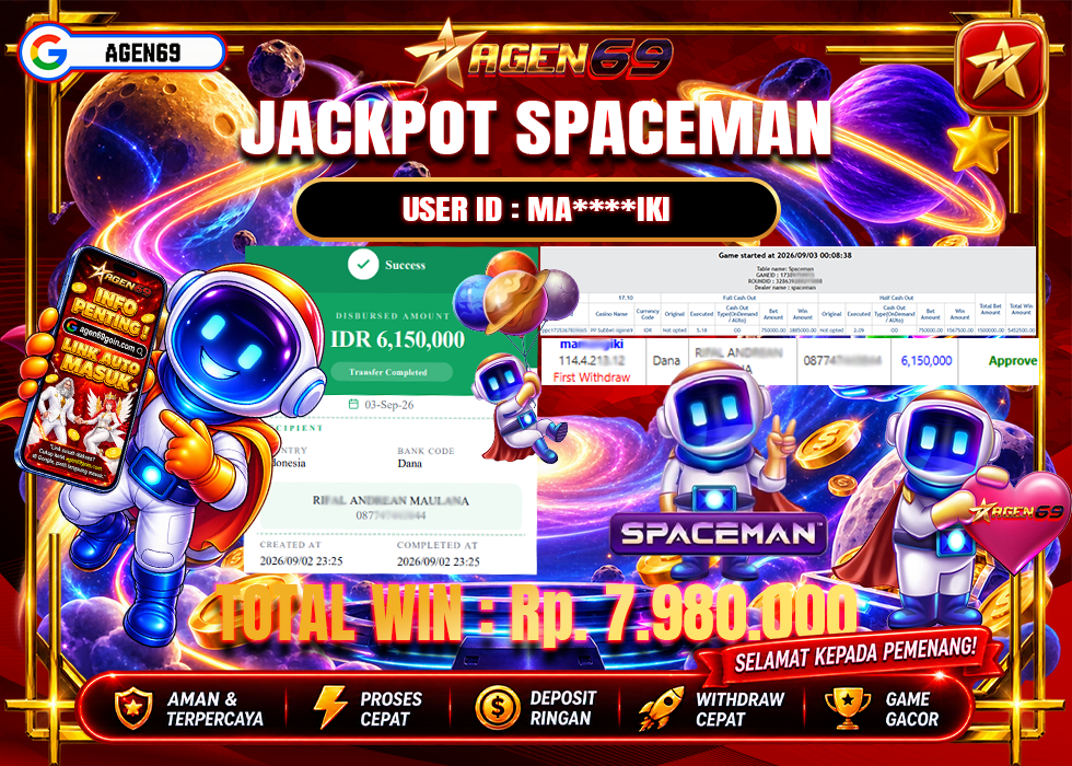Bukti Jackpot AGEN69