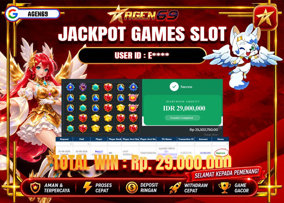 Bukti Jackpot AGEN69