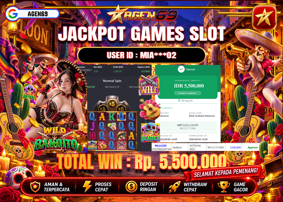 Bukti Jackpot AGEN69
