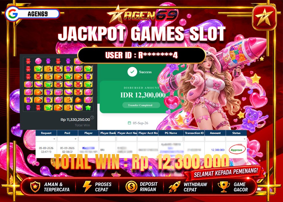 Bukti Jackpot AGEN69