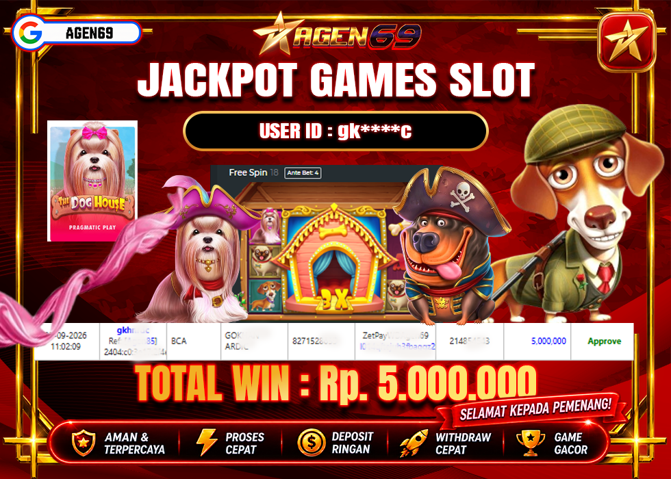 Bukti Jackpot AGEN69