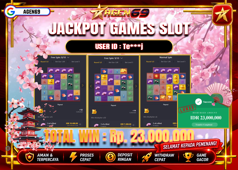 Bukti Jackpot AGEN69