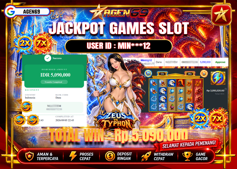 Bukti Jackpot AGEN69