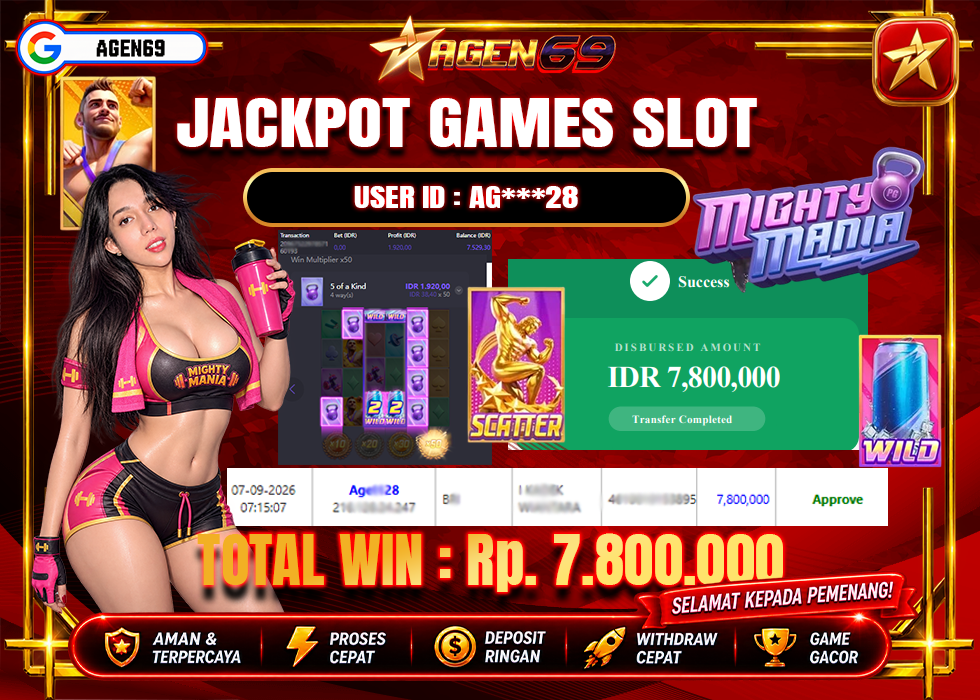 Bukti Jackpot AGEN69