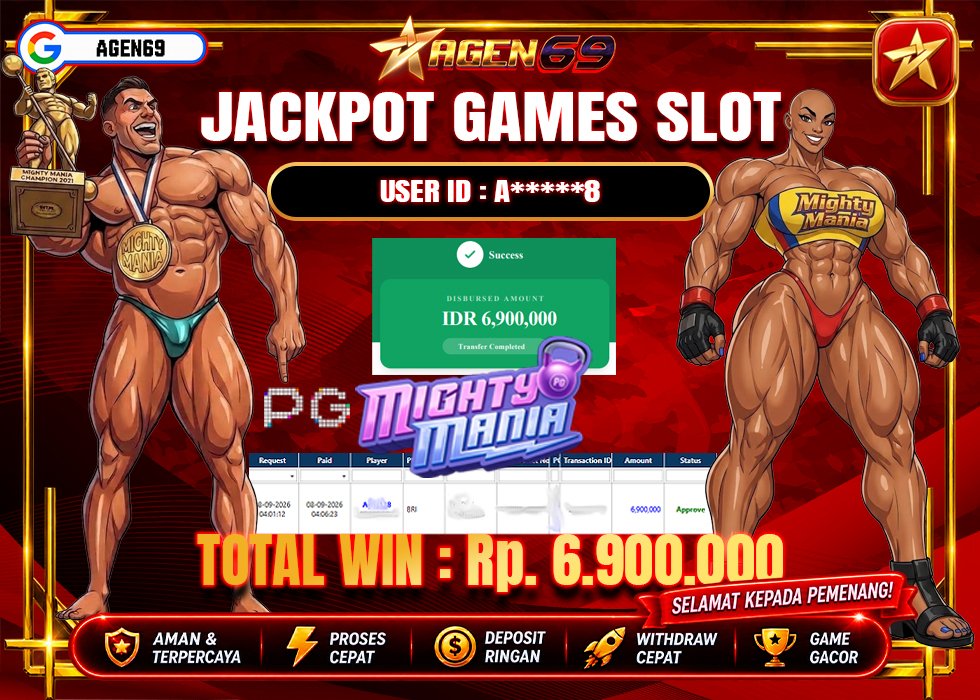 Bukti Jackpot AGEN69