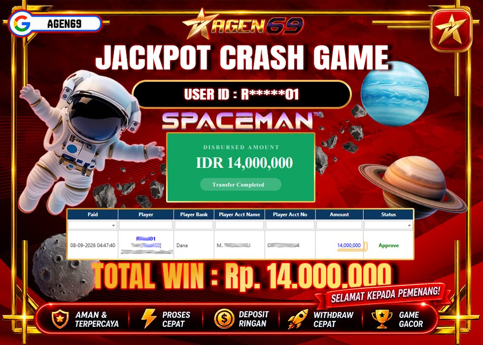 Bukti Jackpot AGEN69