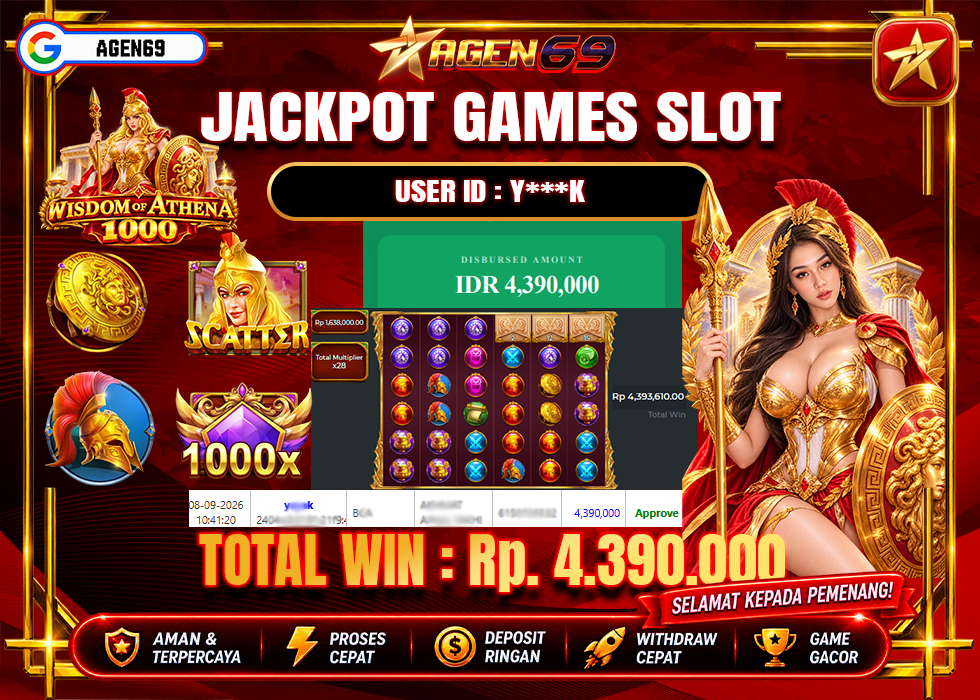 Bukti Jackpot AGEN69