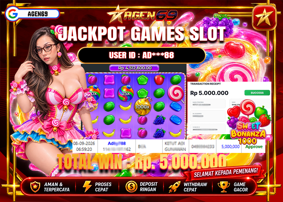 Bukti Jackpot AGEN69