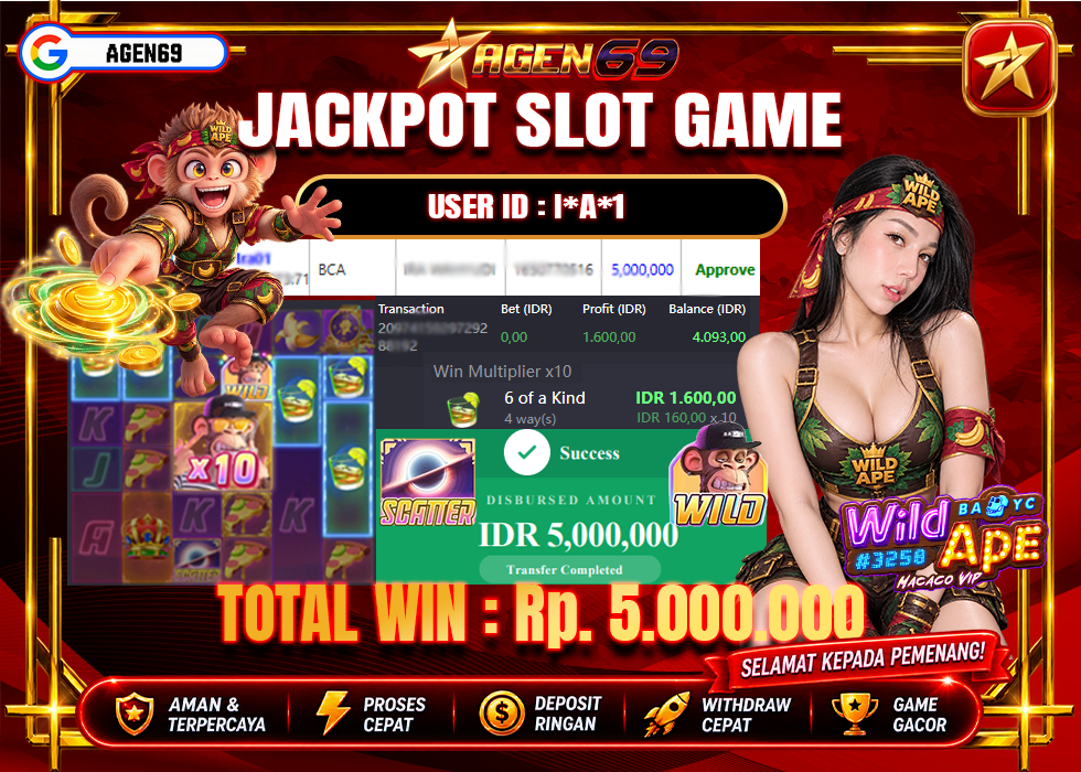Bukti Jackpot AGEN69
