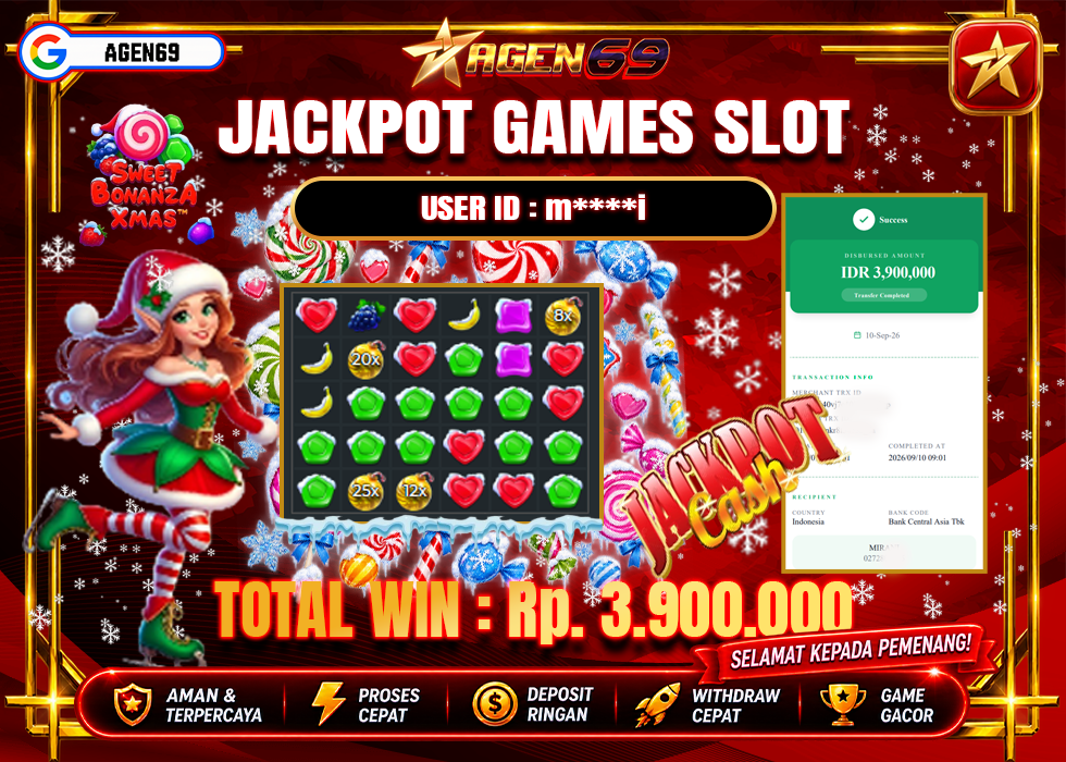 Bukti Jackpot AGEN69