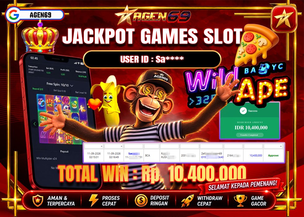 Bukti Jackpot AGEN69
