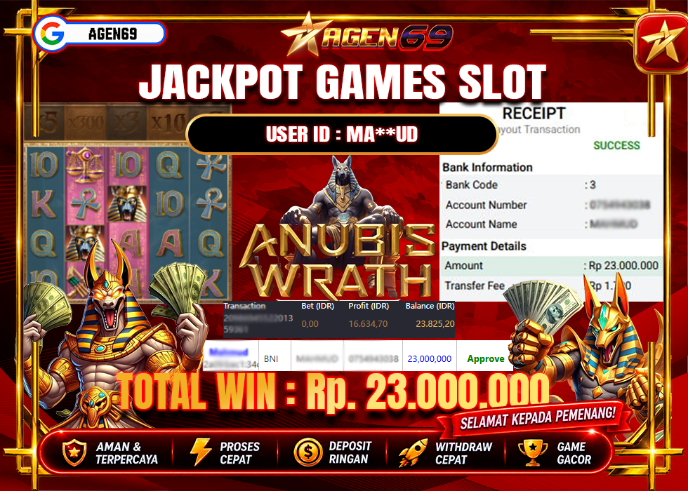 Bukti Jackpot AGEN69