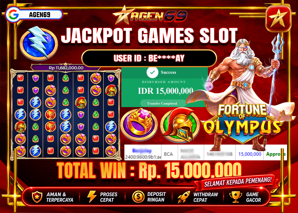 Bukti Jackpot AGEN69