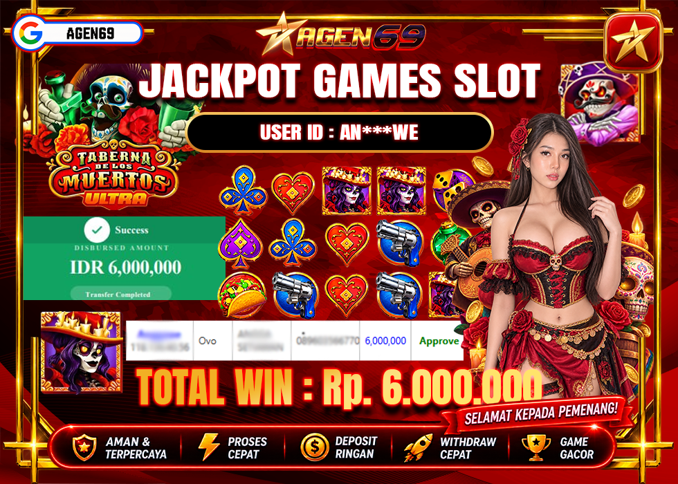 Bukti Jackpot AGEN69