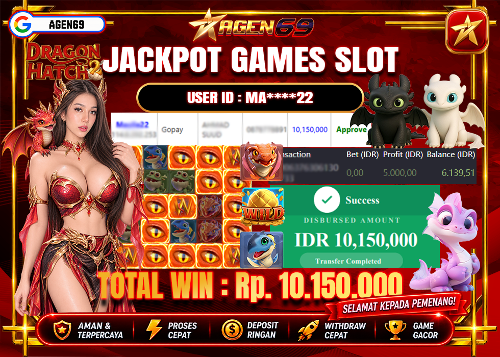 Bukti Jackpot AGEN69