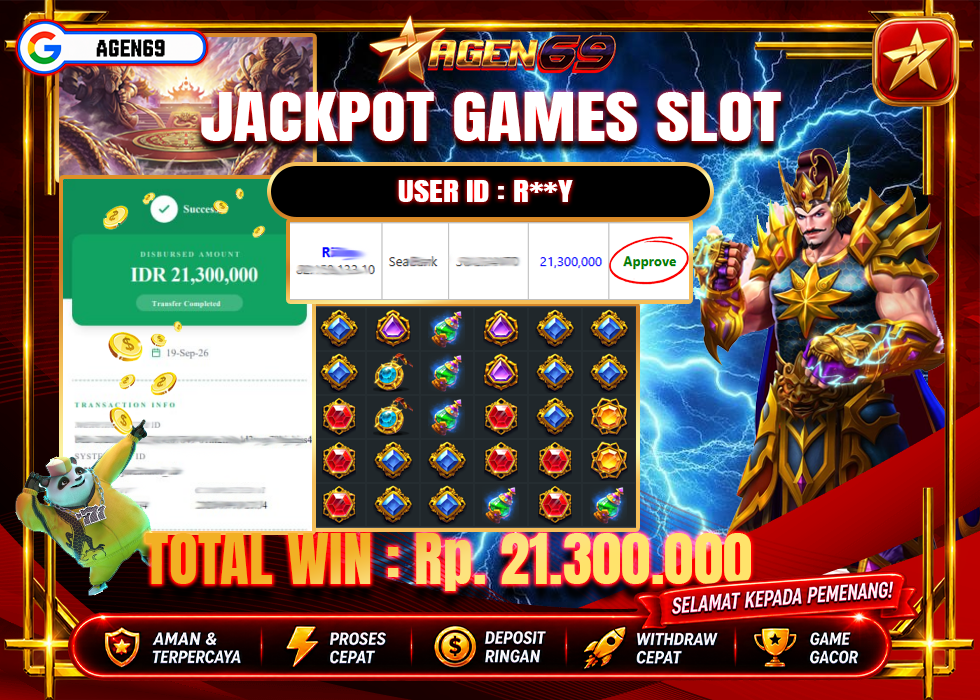 Bukti Jackpot AGEN69