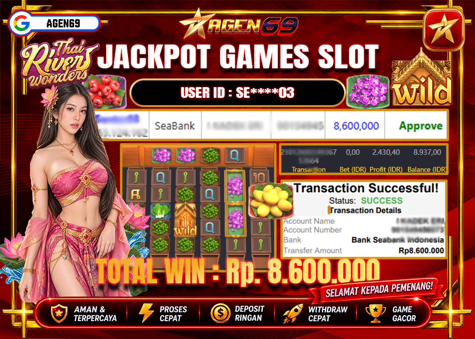 Bukti Jackpot AGEN69