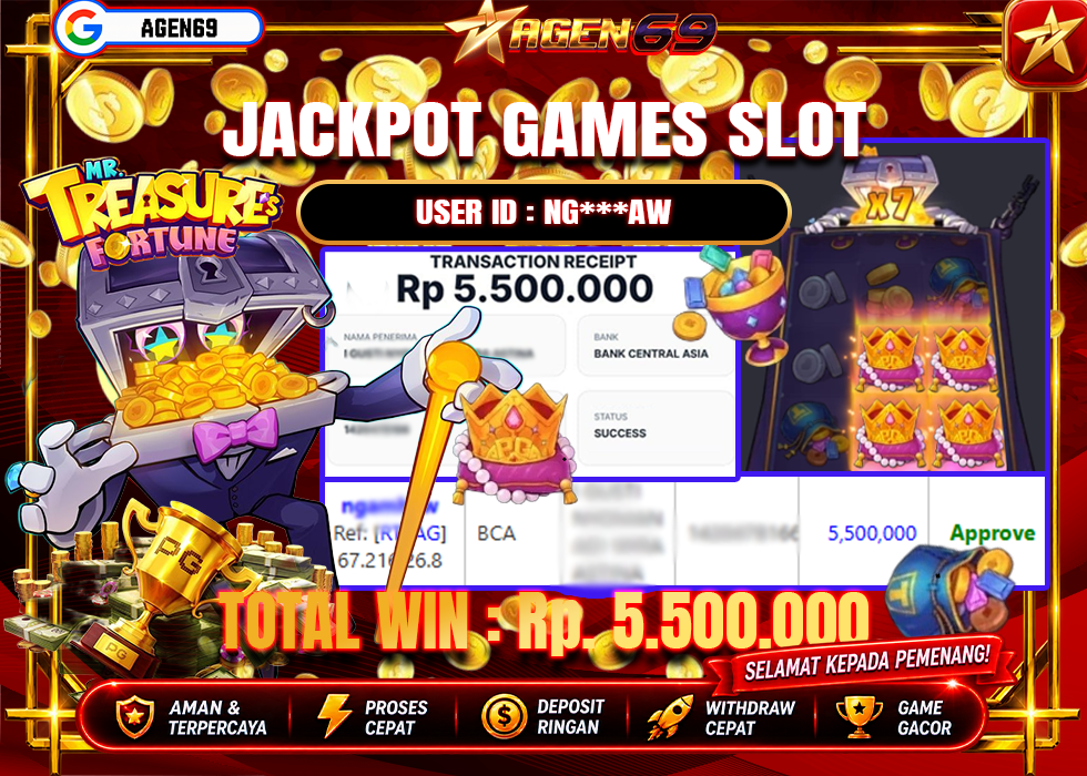 Bukti Jackpot AGEN69