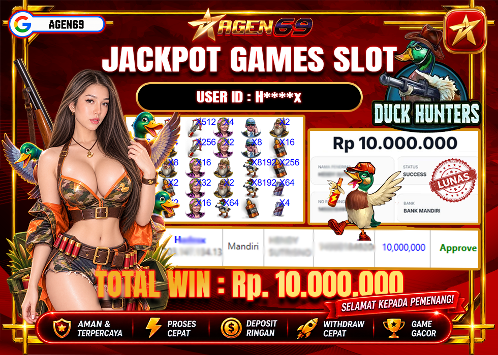 Bukti Jackpot AGEN69
