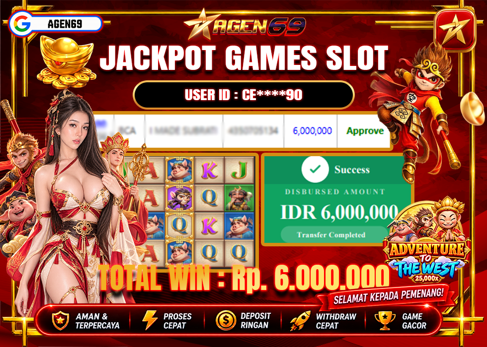 Bukti Jackpot AGEN69