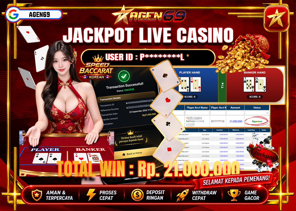 Bukti Jackpot AGEN69
