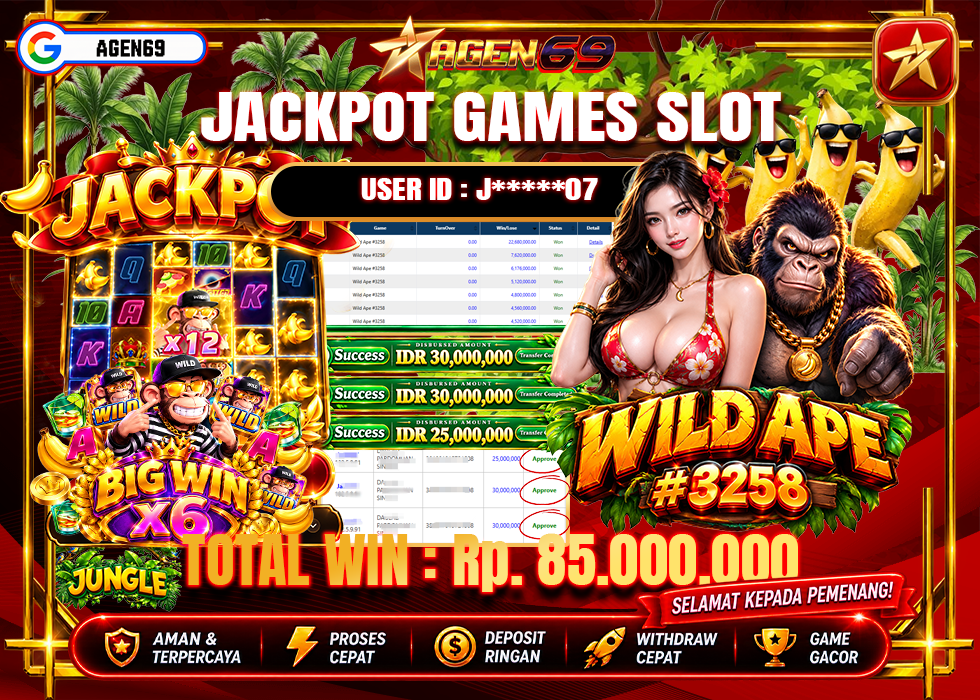 Bukti Jackpot AGEN69