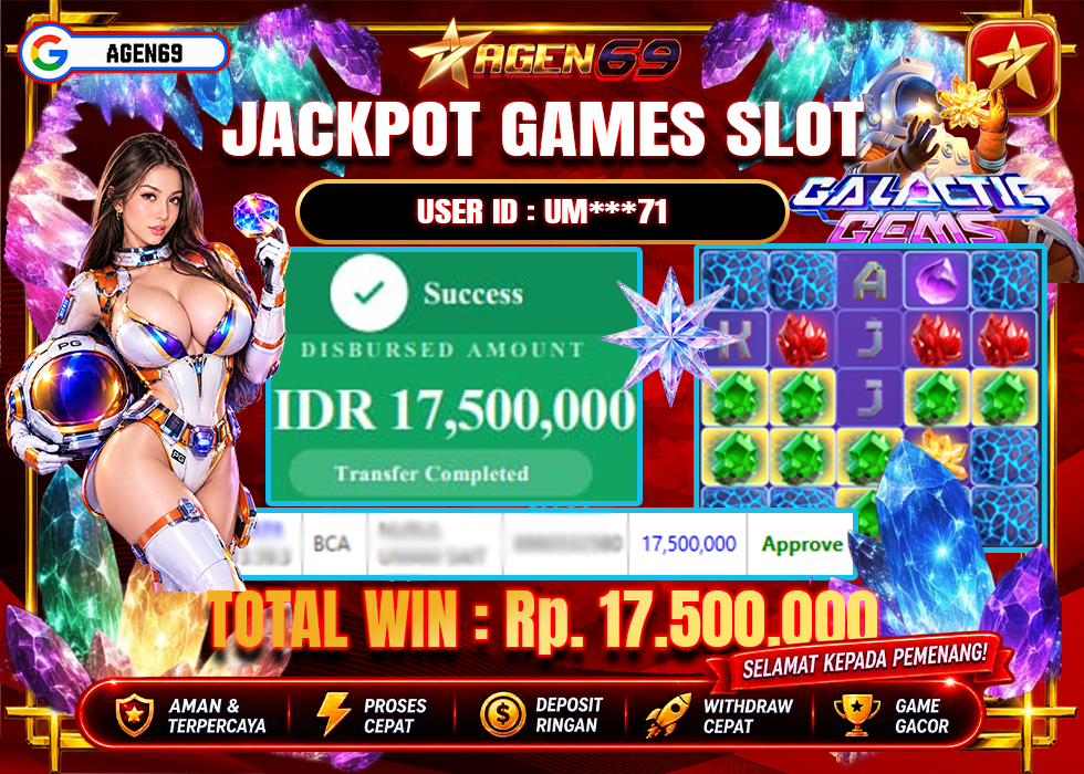 Bukti Jackpot AGEN69