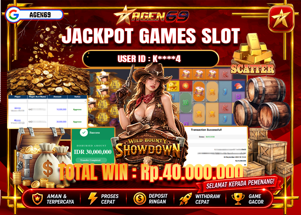Bukti Jackpot AGEN69