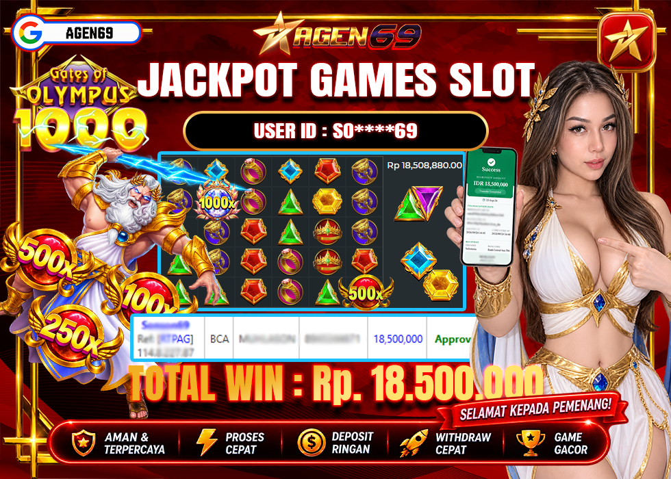 Bukti Jackpot AGEN69