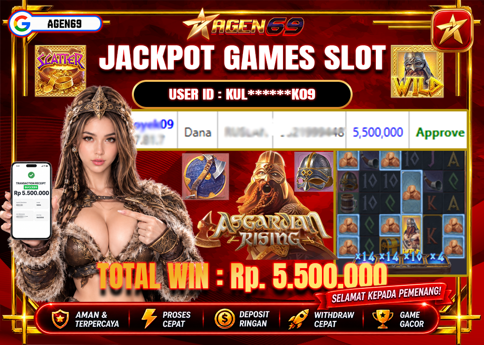 Bukti Jackpot AGEN69
